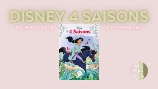 LIVRE DE COLORIAGE DISNEY 4 SAISONS ⦙ HACHETTE HEROES〚PAGE PAR PAGE〛 [upl. by Nihcas]