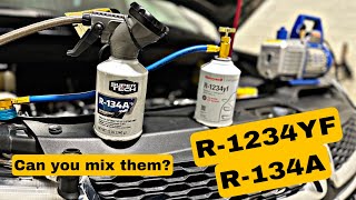 R1234YF and R134A AC Refrigerant [upl. by Tik]