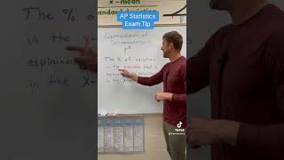 AP Statistics Exam Tip  coefficient of determination apstats apstatistics apexams apexampre [upl. by Akemehs]