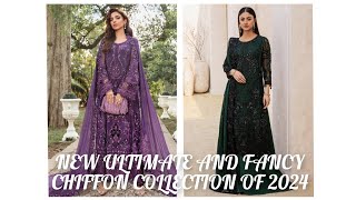 The Ultimate And Fancy Chiffon Collection Of 2024Chiffon Collectionyuseraclothing786 [upl. by Akemit537]