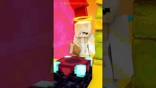 Judgement Heaven or Hell  Past Lives  fypシ゚ minecraft minecraftanimation sad [upl. by Noemis]