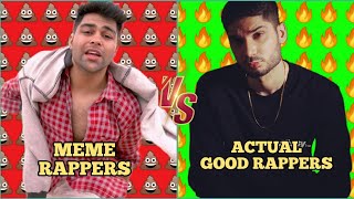 MEME RAPPERS vs ACTUAL GOOD RAPPERS  Compilation [upl. by Brandea]