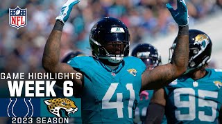 Indianapolis Colts vs Jacksonville Jaguars Game Highlights  NFL 2023 Week 6 [upl. by Ko]