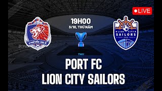 🔴Live Streaming Port FC vs Lion City Sailors AFC Champions League Two 3 Oktober 2024 [upl. by Ailes]