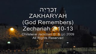 Messianic worship video song Zakharyah God Remembers Christene Jackman Zechariah 2 [upl. by Nelle]