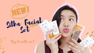 Silka NEW Facial Set Review  Part 1SteffyM [upl. by Ettolrahs927]