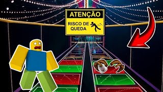 jogando a ponte de vidro do round 6 no Roblox  será que consegui passar [upl. by Llerod]