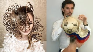 Georgiy Kot 7 Beautiful Hairstyles Design ● Hairstyles Transformations [upl. by Okajima]