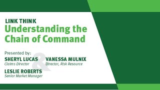 Link Think Understanding the Chain of Command [upl. by Alleinnad]