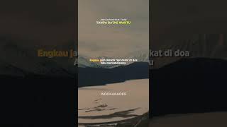 TANPA BATAS WAKTU  ADE GOVINDA FEAT FADLY  Karaoke No Vocal karaoke lirikvideo [upl. by Axia]