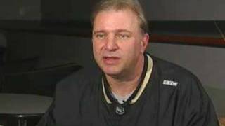 1On1 With Pittsburgh Penguins Coach Michel Therrien [upl. by Ahsiekrats139]