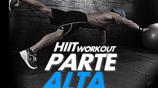 Allenamento parte alta circuito completo IN 20  Hiit Serie [upl. by Einobe]