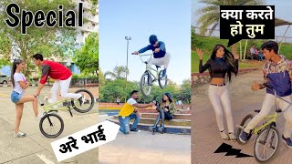 BMX Riders TiktokCycle Stunt Tiktok videos Trending Tiktok Viral Bmx Tiktok videos Yusufbmx [upl. by Conger]