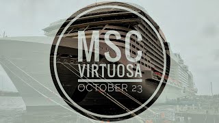 MSC Virtuosa  VLOG   Bonus  Disembarking [upl. by Hazrit]