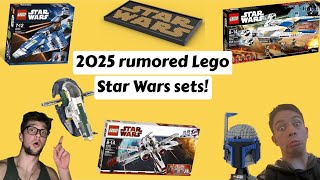 2025 rumored Lego Star Wars sets [upl. by Adnirolc]