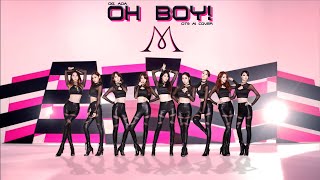 Nine Muses  OH BOY OT9 AOA AI Cover [upl. by Bethanne]