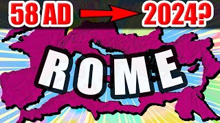 EU4 from ROME to MODERN DAY Extended Timeline [upl. by Ahsinot]