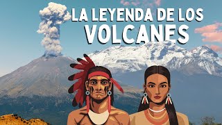 LA LEYENDA DE LOS VOLCANES Popocatépetl e Iztaccíhuatl [upl. by Artep]