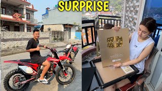 POKHARA MA SURPRISE GIFT AAYO😱  POKHARA MA OFFROADING HANDAI😍 SARANGKOT  alishakhadgi9769 [upl. by Jaban]