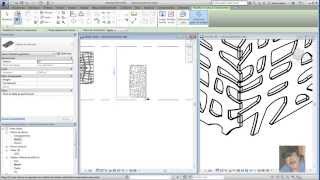 Revit 2015 Celosía Orgánica Duralmond 2 [upl. by Anaidirib]