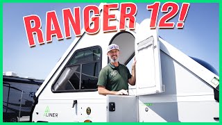 New Aliner 2025 Aliner Ranger 12 AFrame PopUp Travel Trailer Tour  Beckleys RVs [upl. by Ayvid]