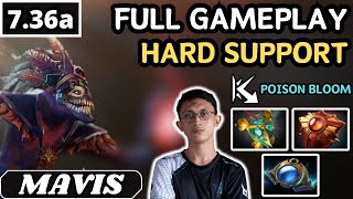 736a  Mavis DAZZLE Hard Support Gameplay  Dota 2 Full Match Gameplay [upl. by Bilac]