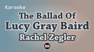 Rachel Zegler  The Ballad Of Lucy Gray Baird Karaoke with Lyrics [upl. by Godard]