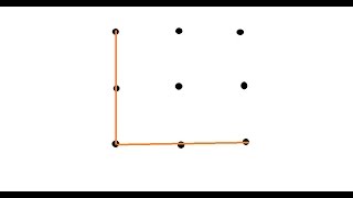 how to connect 9 dots with 4 straight line [upl. by Latoye]