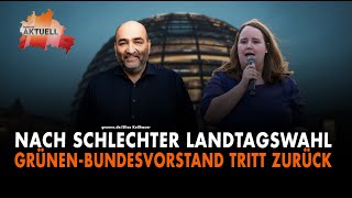 GrünenBundesvorstand tritt zurück [upl. by Nyltac155]