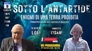 quotSotto l’Antartide Enigmi di una Terra Proibitaquot Alberto Lori Guest Umberto Visani [upl. by Arliene]