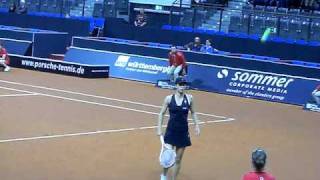 Tsvetana Pironkova vs Nikola Geuer  Porsche Tennis Grand Prix 2010 [upl. by Earased84]