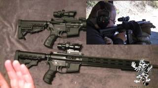 1x30 True Fiber Optic Green dot sight Fake ACOG Review and Update [upl. by Bartlet]