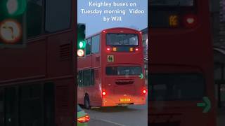 Keighley Buses on a Tuesday morning Buses￼ [upl. by Sal]