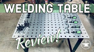 Is It Worth It TITANIUM WELDING TABLE I HARBOR FREIGHT [upl. by Annmaria313]