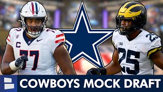 NFL Mock Draft Dallas Cowboys 7Round Draft Picks For 2024 NFL Draft [upl. by Aratnahs]