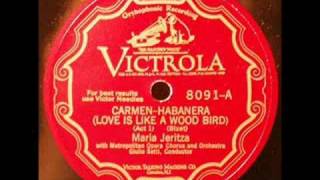 Maria Jeritza sings Carmen [upl. by Anreval]