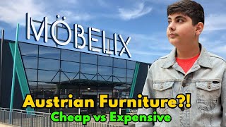 Buying AUSTRIAN Furniture at Möbelix [upl. by Zashin]