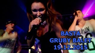 Koncert Basta  Gruby Balet Zig Zag Wrocław 19122015 [upl. by Nniuqal]