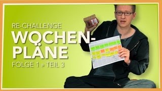 Wochenpläne erstellen  Vegan for Fit Challenge  Vorbereitungen Folge 1Teil 3 [upl. by Kciredor395]