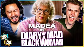 Tyler Perrys MADEA in DIARY OF A MAD BLACK WOMAN Movie Reaction  The First Madea Movie [upl. by Iveson831]