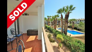 NOW SOLD 149950€ REF VC3593 SOUTH FACING APARTMENT OVERLOOKING THE POOL amp VILLAMARTIN GOLF COURSE [upl. by Yroggerg]