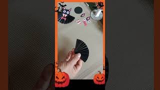 🎃👻MURCIÉLAGO VAMPIRO DIVERTIDO PARA HALLOWEEN  🧛‍♂🕸 halloween manualidadesfaciles murcielago [upl. by Sisely]