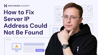 How to Fix Server IP Address Could Not Be Found [upl. by Erle]