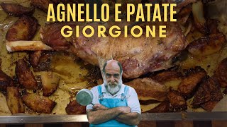 COSCIO DAGNELLO AL FORNO CON PATATE ARROSTO Le ricette di Giorgione [upl. by Obadiah428]