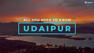 Udaipur Tourism Guide Things To Do In Udaipur Best Lake Views Hotel And Food Options  Tripoto [upl. by Daffy]