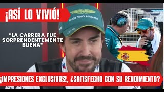 ¡Alonso IMPARABLE Sus Primeras Palabras Tras el GP Azerbaiyán 2024 [upl. by Noyek613]