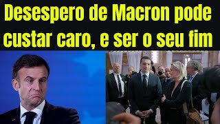 Tirar proveito da tragédia tentativa de Macron com novas eleições pode ser o seu fim [upl. by Nivk]