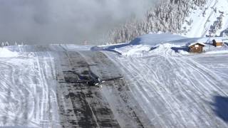 THE MOST DANGEROUS LANDING IN THE WORLD COURCHEVEL ALTIPORT [upl. by Guenna]