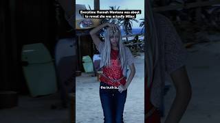 Everytime Hannah Montana was about to reveal she was actually Miley😂 comedyskit disneychannel [upl. by Enyamrahc]