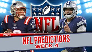 NFL Predictions Week 4 [upl. by Einohtna]